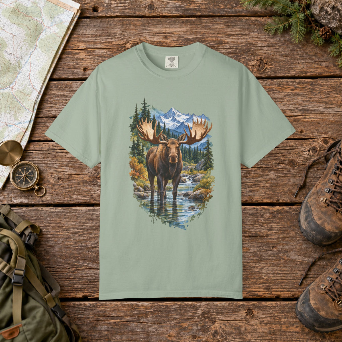 Moose First Light | Vintage T-Shirt