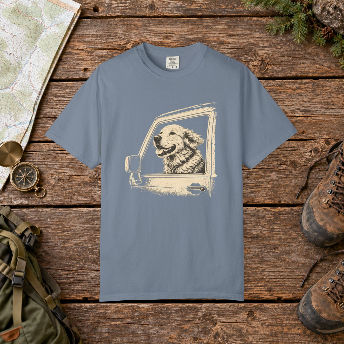 Happy Golden Rtvr | Vintage T-Shirt