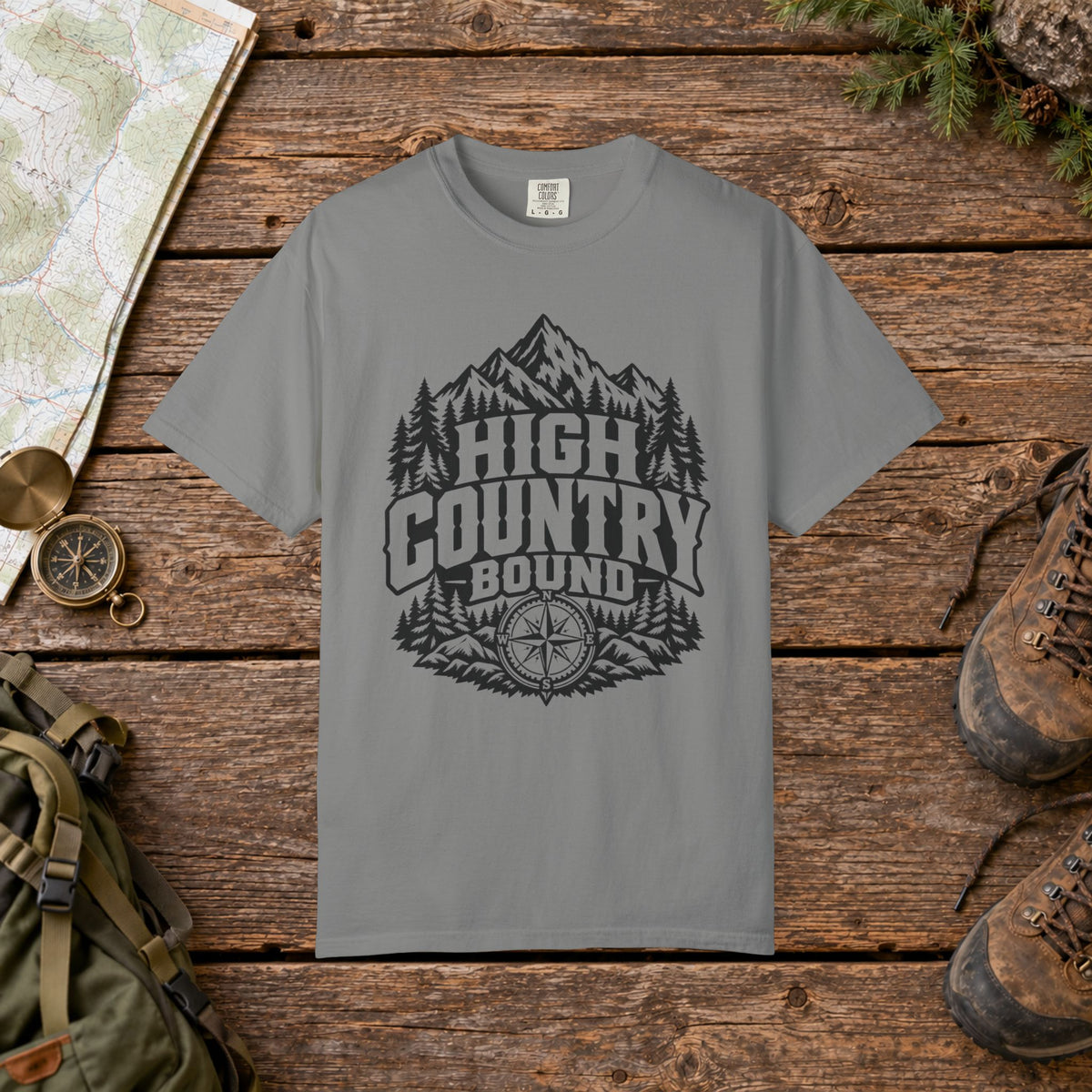 High country bound Hiking Tee