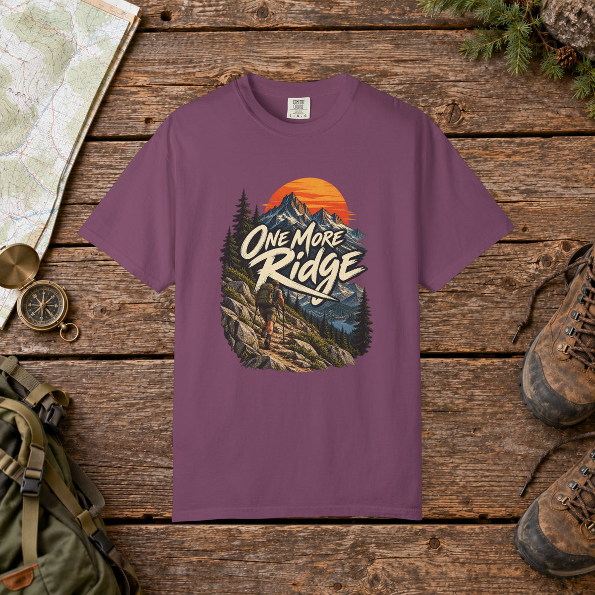 One more ridge hiker