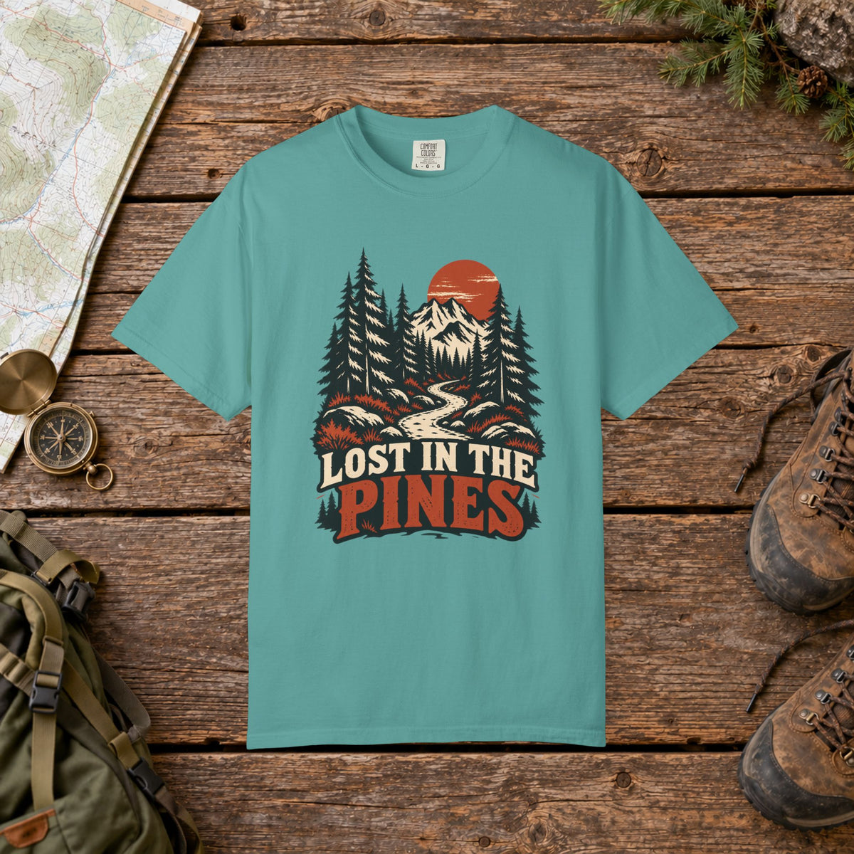 Lost in the pines | Hiking Tee